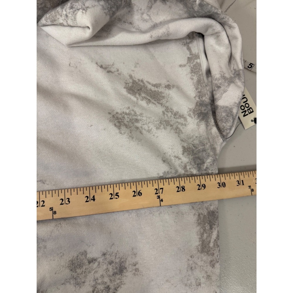 No Boundaries Hoodie Men 3XL Gray Tie Dye Sweatshirt Streetwear NEW - Picture 6 of 7